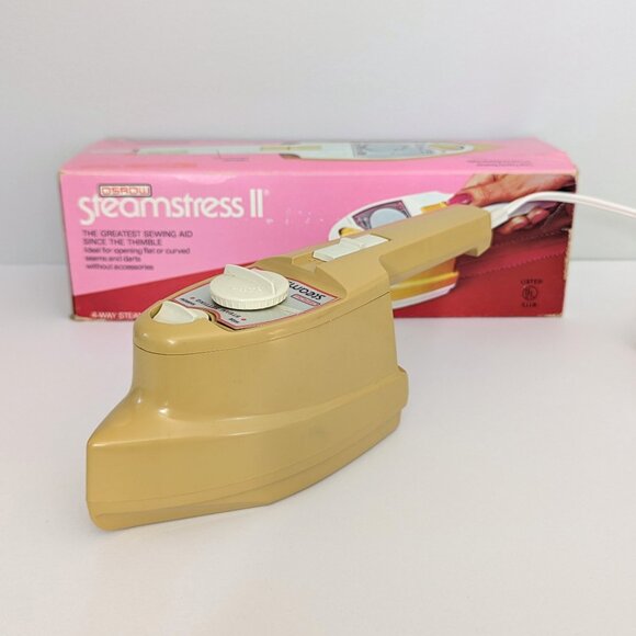 Vintage Osrow Steamstress II Sewing Steam Iron / Travel Iron Model SB-75 - Picture 2 of 11
